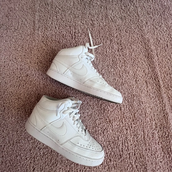 Women’s Nike Court Vision Mid Sneaker - Picture 3 of 10